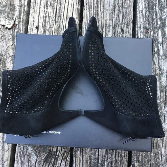 INC “Gutherie” See-through Peep Toe Booties - Picture 2 of 10